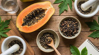 Die schwarze Kraft der Tropenfrucht: Alles über Papayakerne Wirkung, Inhaltsstoffe & Anwendung